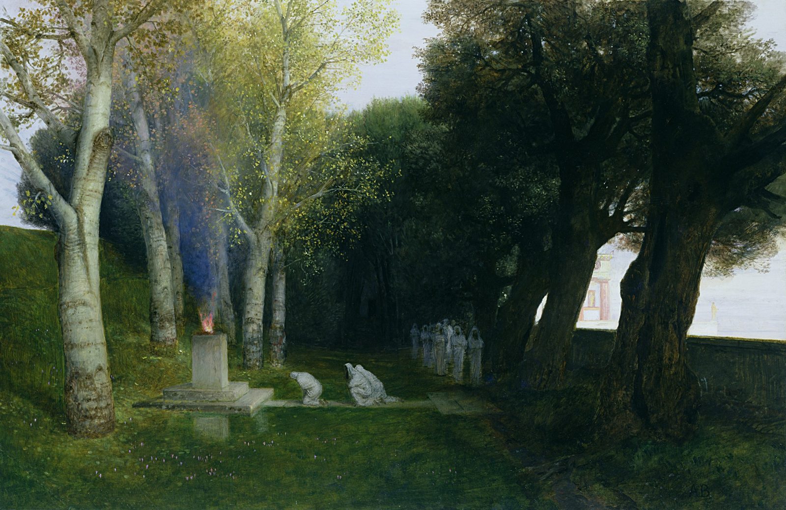 File:Arnold Böcklin - Heiliger Hain.jpg - Wikimedia Commons