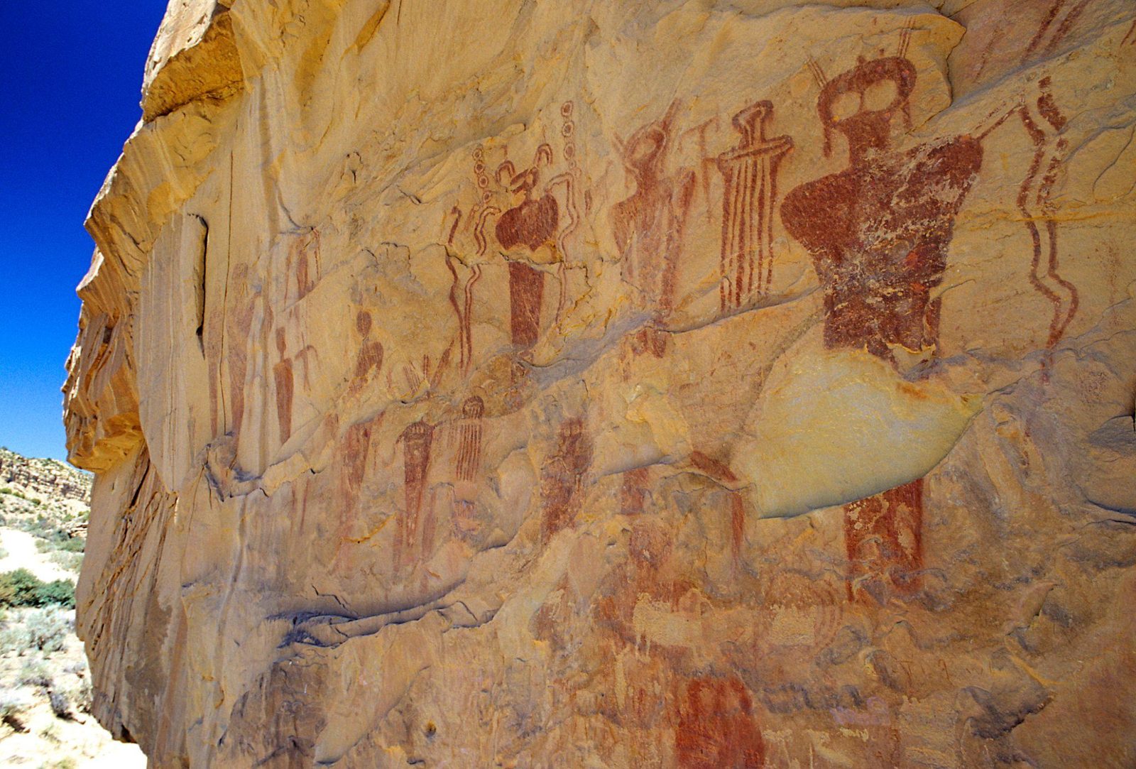 Barrier Canyon Petroglyphs
